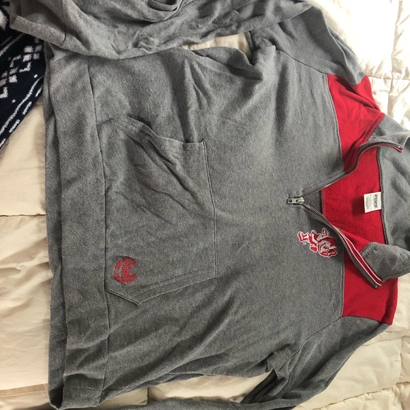 PINK Victoria's Secret Tops - PINK victoria’s secret Ohio State Sweatshirt